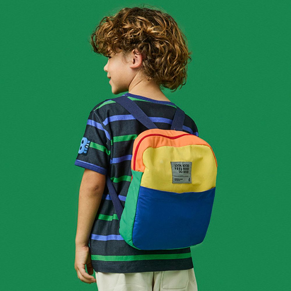 Mochila Infantil Unissex Diversão Multicolorida