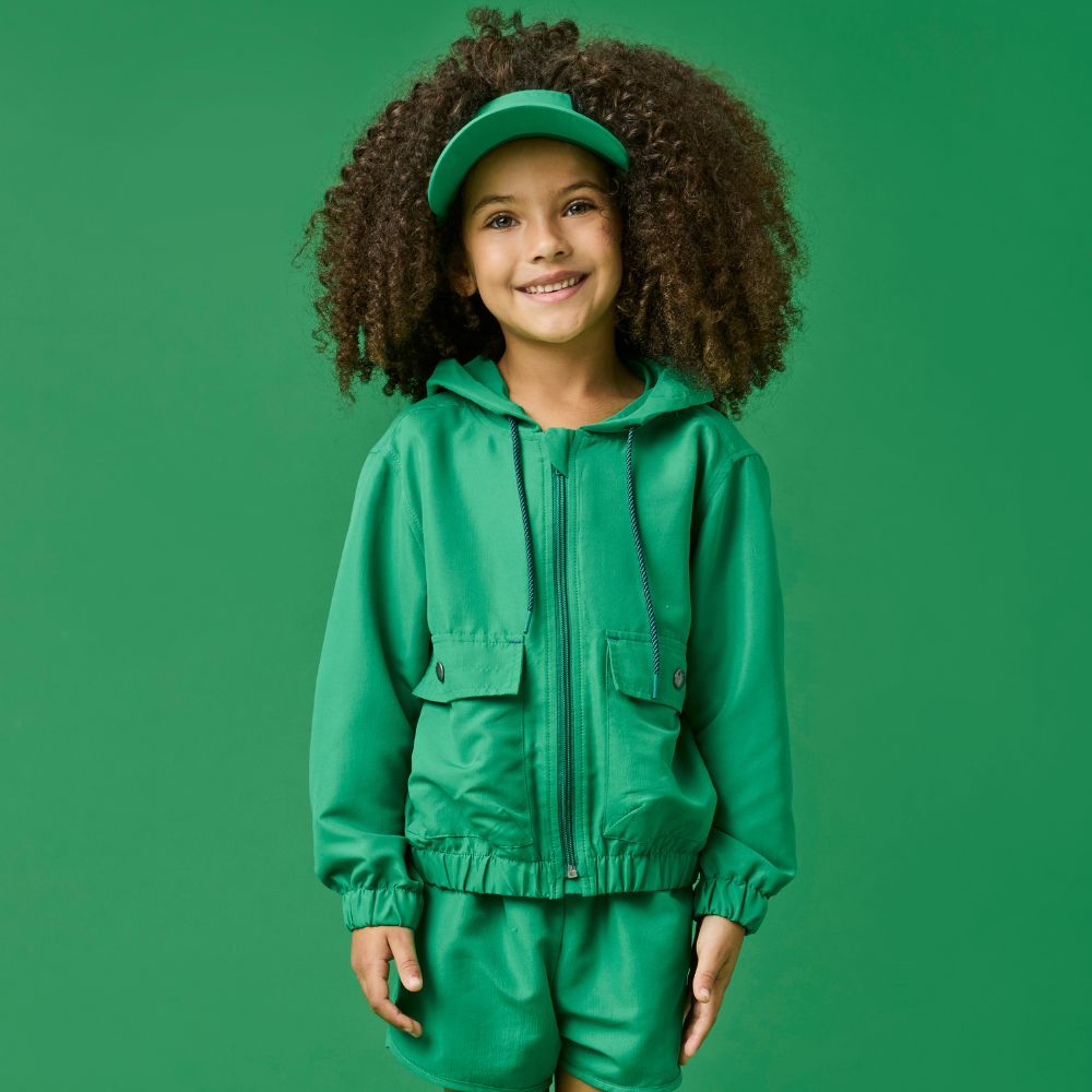 Jaqueta Infantil Menina Sungreen Verde