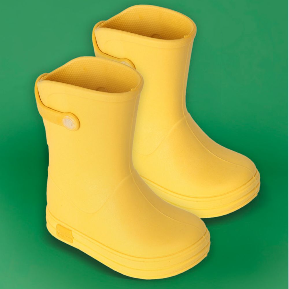 Galocha Infantil Unissex Green Amarela