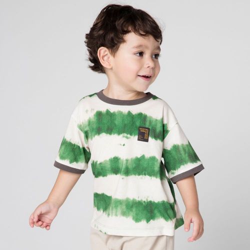 Camiseta Toddler Menino Vibração Verde