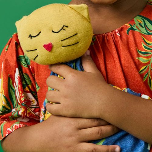 Naninha Infantil Menina Flora Azul