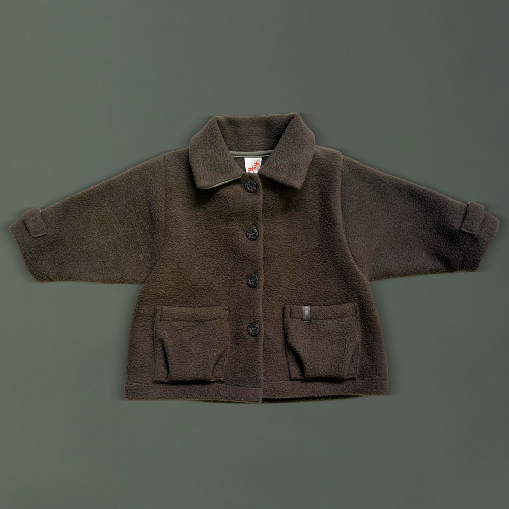 Casaco Bebê Unissex Soft Marrom