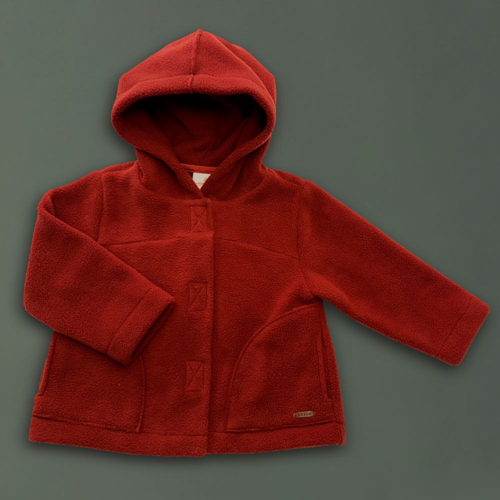 Casaco Soft Toddler Menina Ferrugem