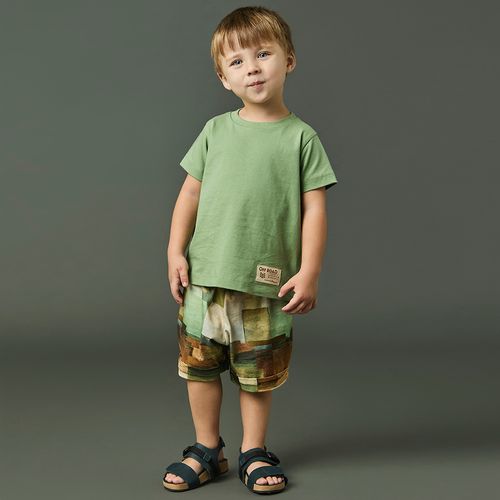Conjunto Toddler Menino Praias Verde