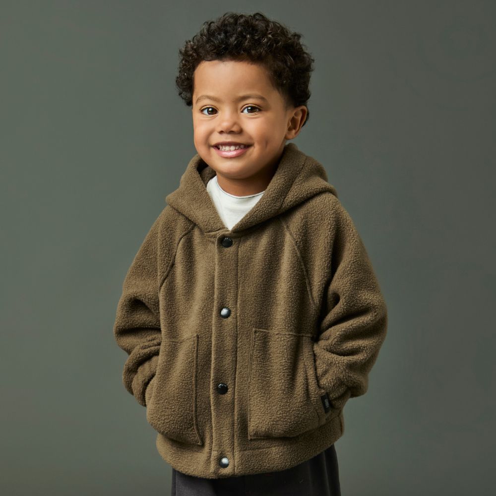 Casaco Soft Toddler Menino Marrom