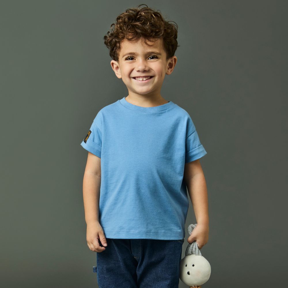 Camiseta Toddler Menino Vida Azul