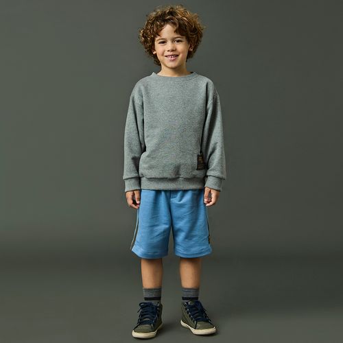 Bermuda Infantil Menino Vida Azul