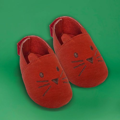 Sapato Bebê Unissex Fun Vermelho