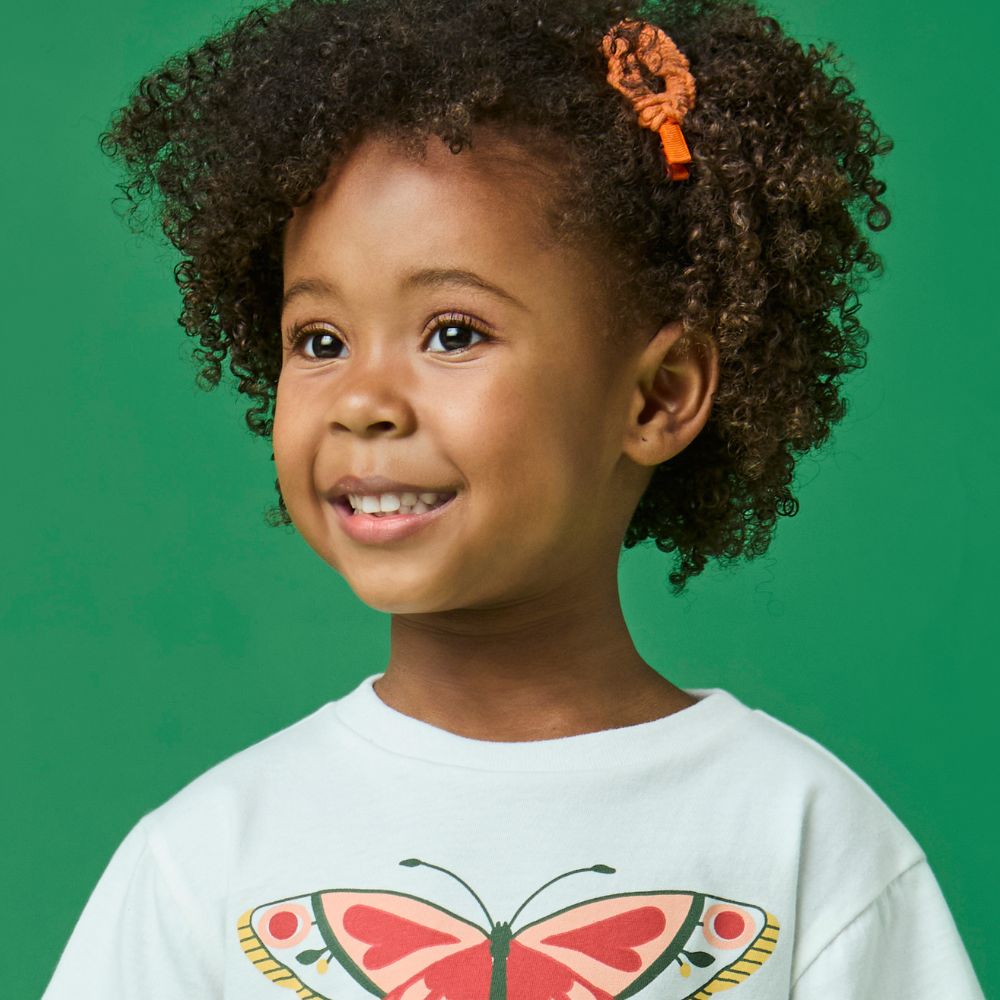 Presilha Infantil Menina Macrame Vermelha