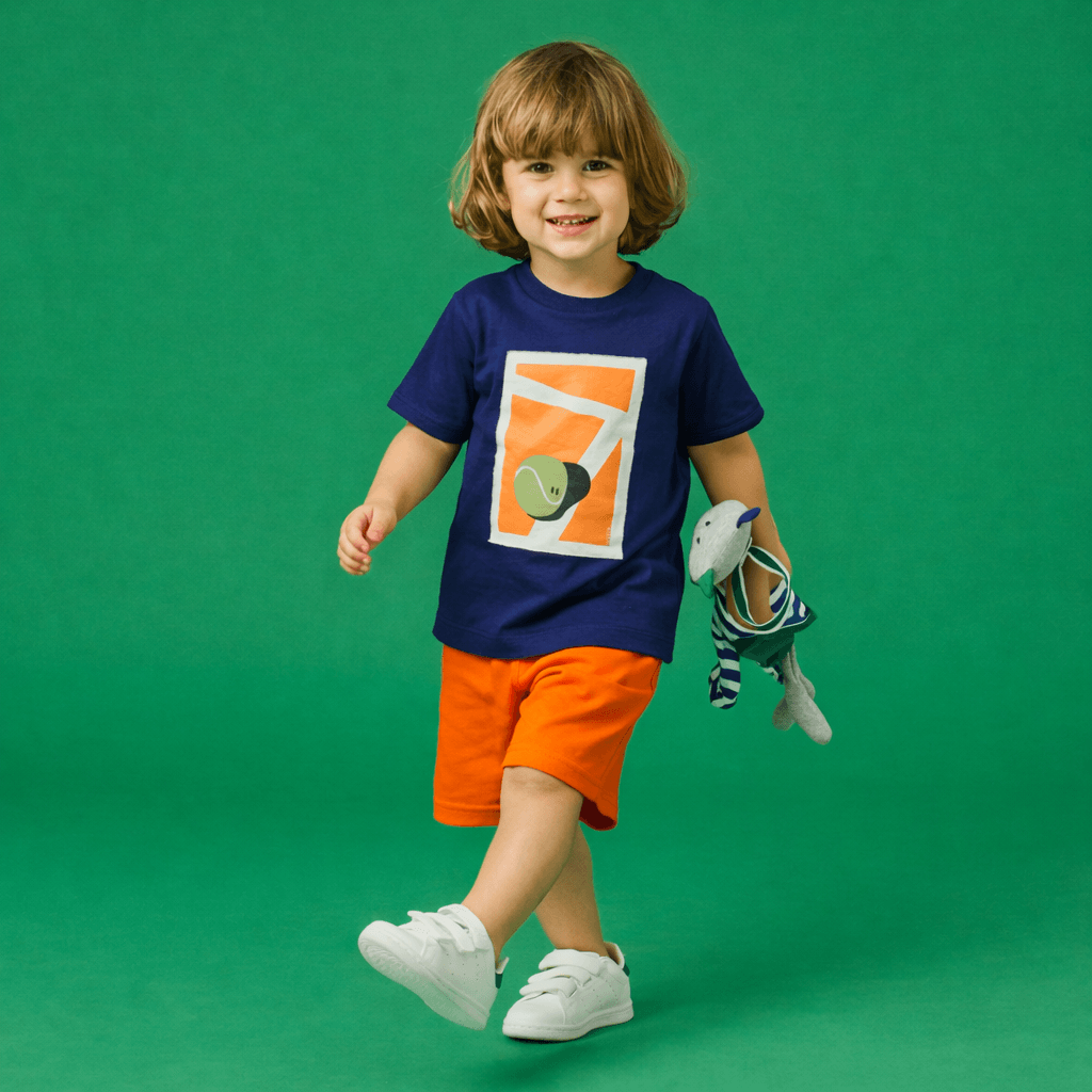 Conjunto Toddler Menino Tênis Azul