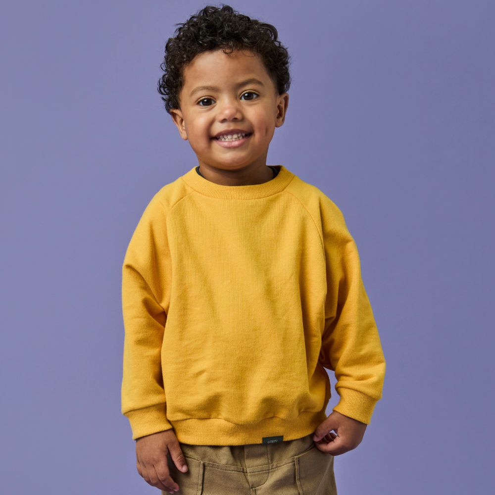 Blusão Toddler Menino Greeners ML Amarelo