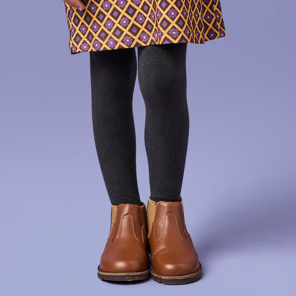 Meia Calça Infantil Menina Green Chumbo