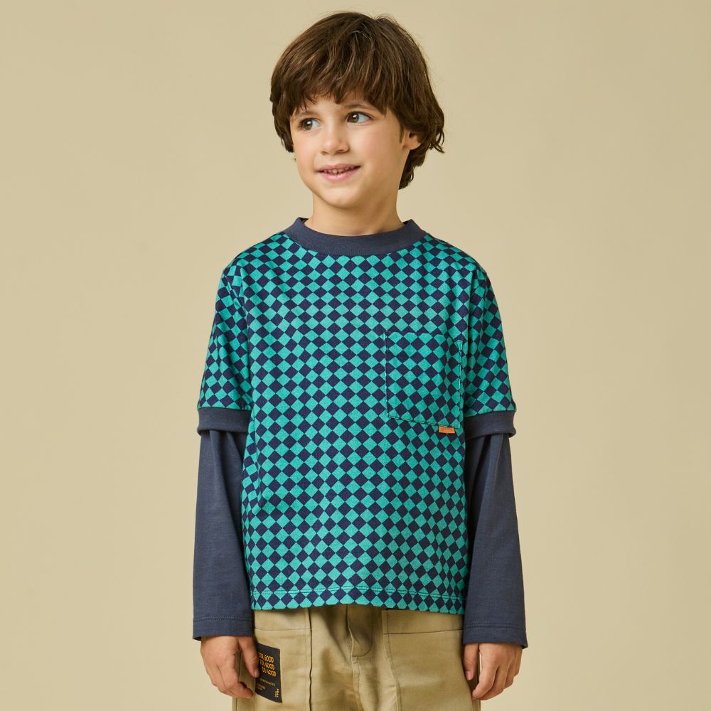 Camiseta Infantil Menino Odin Azul