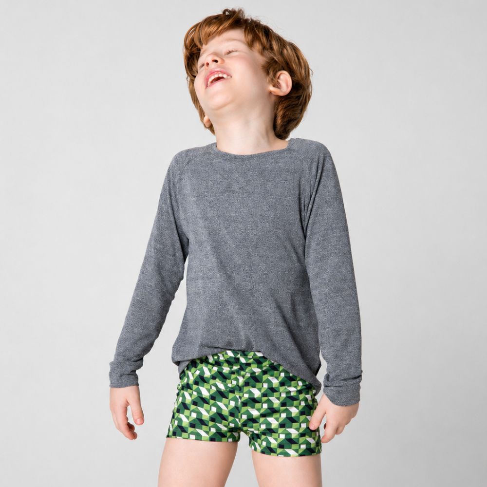 Sunga Infantil Menino Green Verde