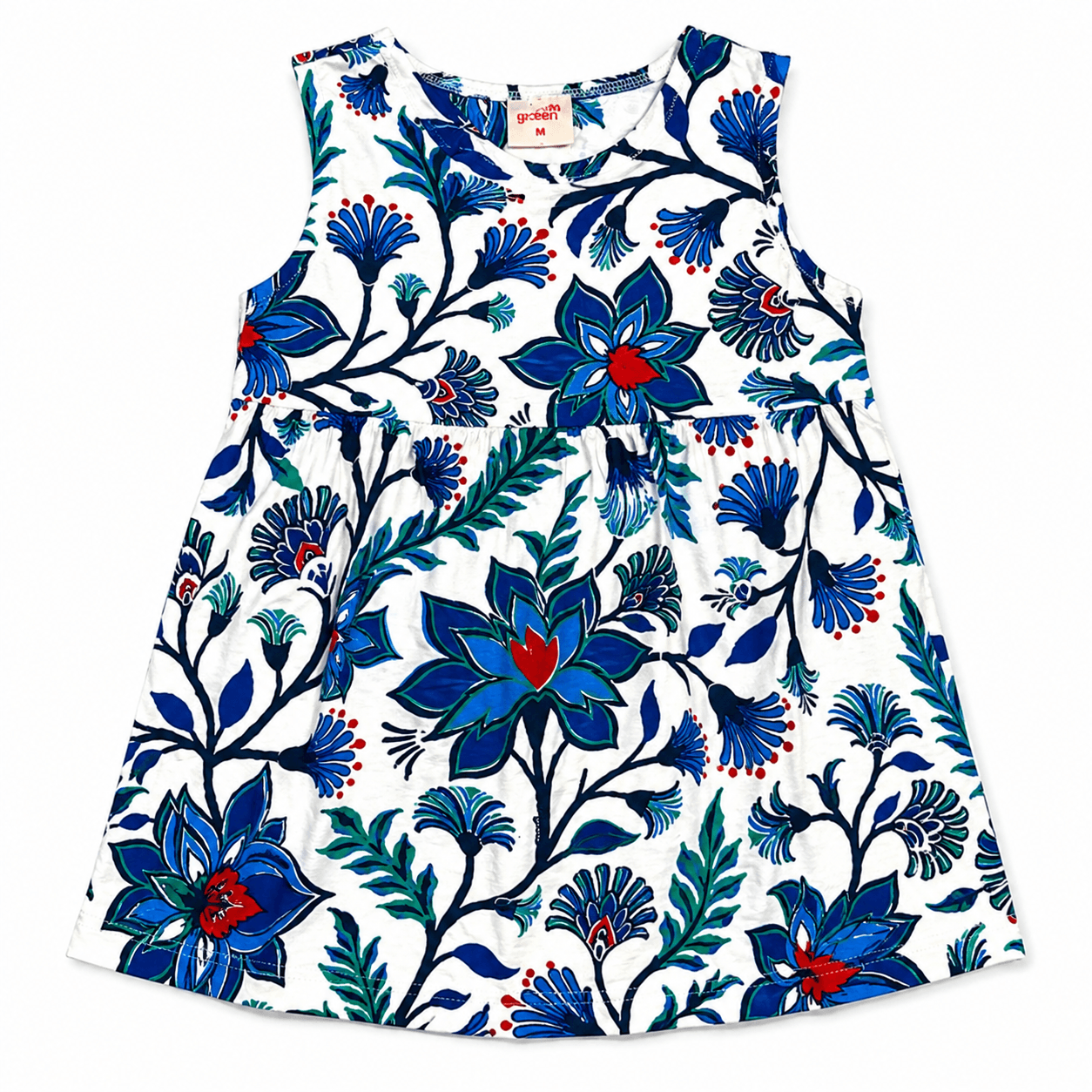 Vestido Bebê Menina Baoba Azul