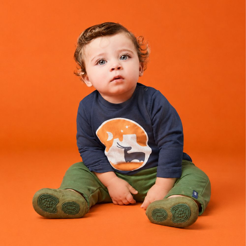 Conjunto Bebê Menino Orix ML Azul