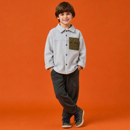 Calça Infantil Menino Conforto Chumbo