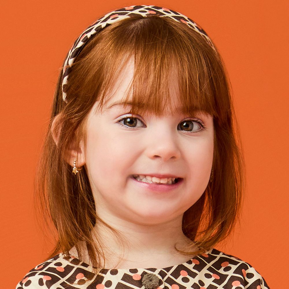 Tiara Infantil Menina Dunas Caqui