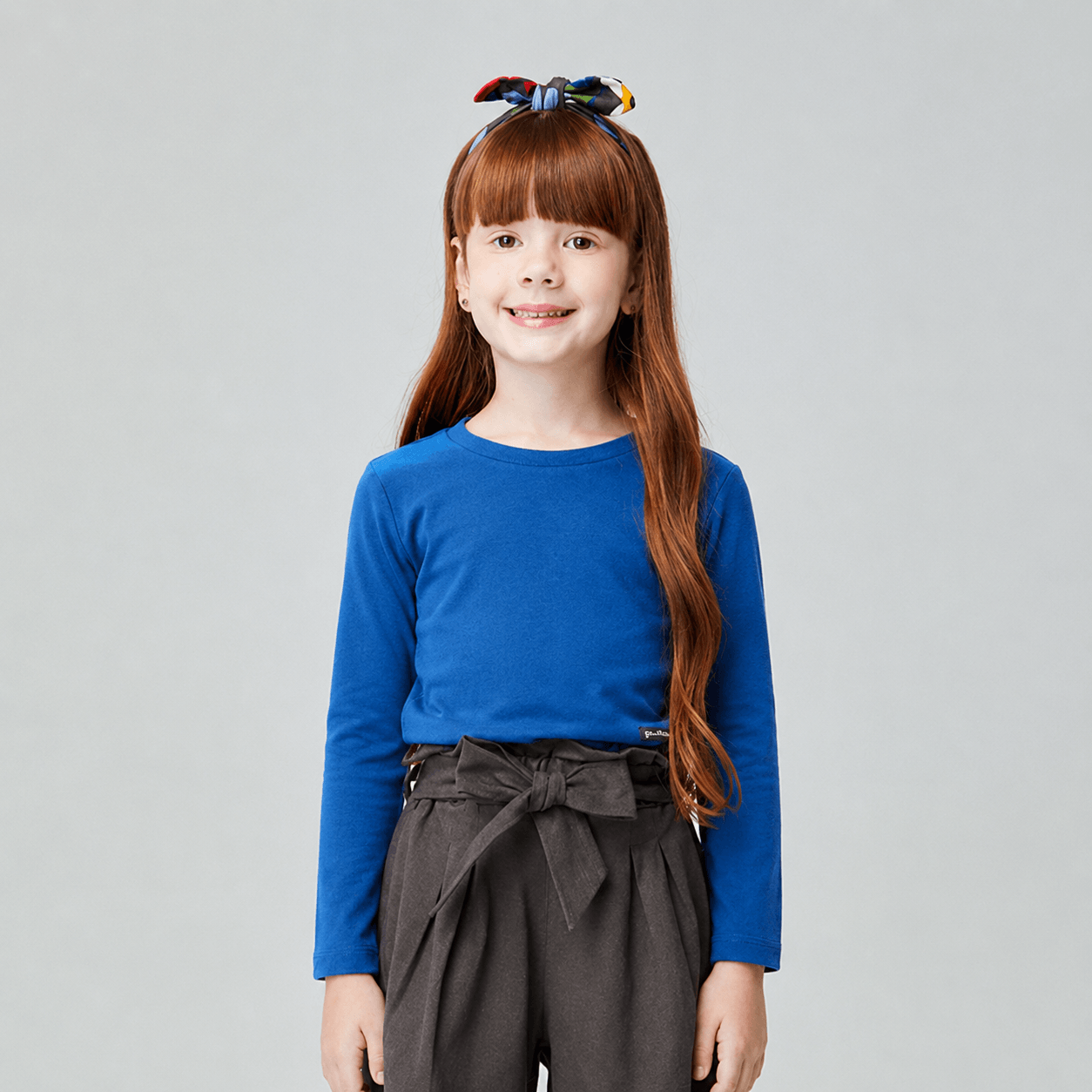 Camiseta Infantil Menina Sonho ML Azul