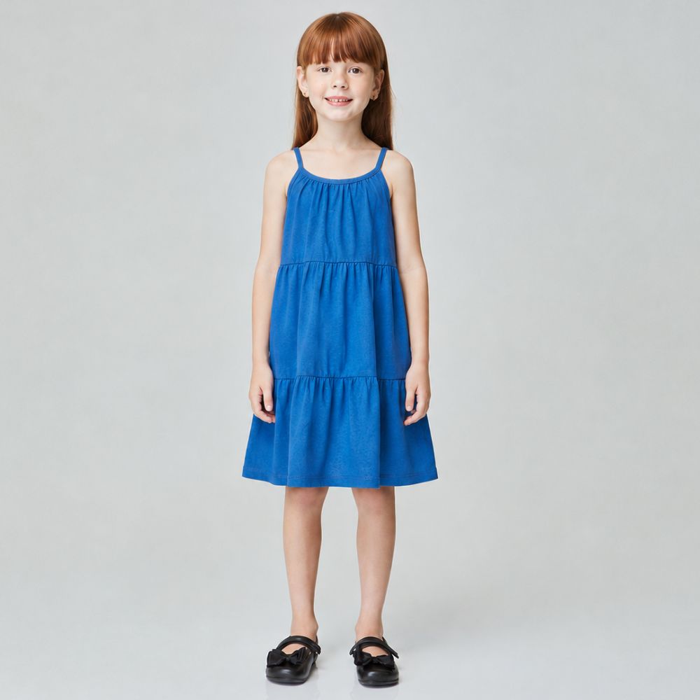 Vestido Infantil Menina Sonho Azul