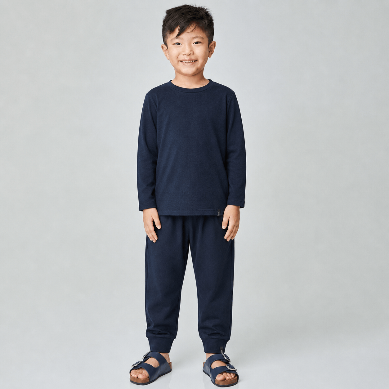 Calça Infantil Menino Básica Azul