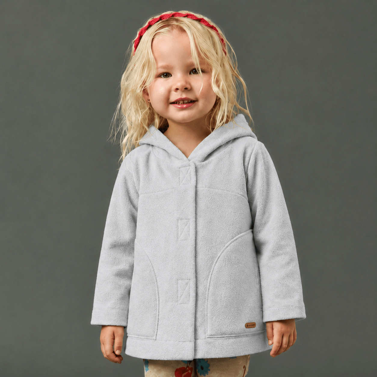 Casaco Soft Toddler Menina Areia