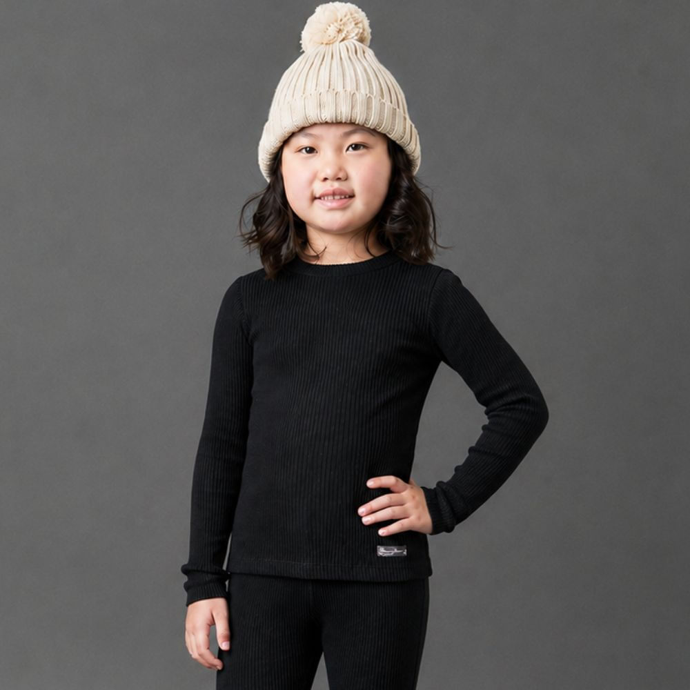 Blusa Infantil Menina Plissado Careca ML Chumbo