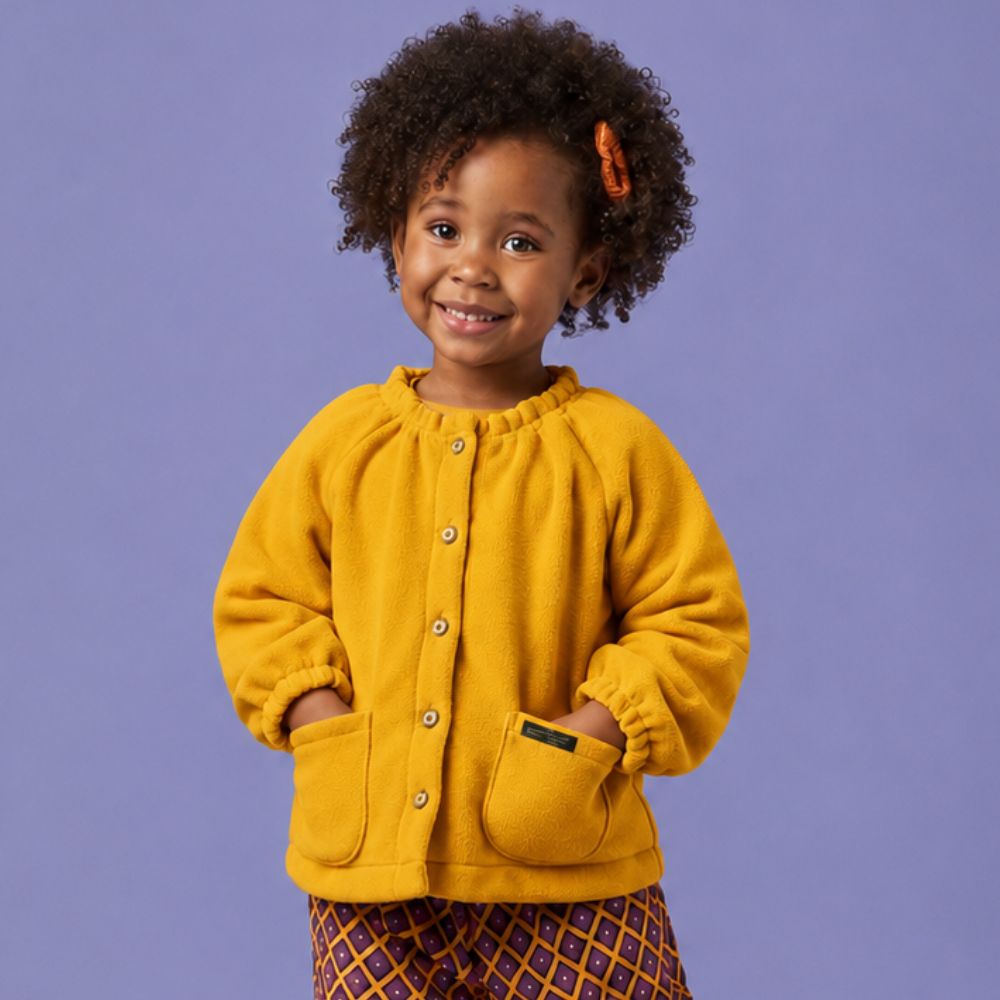 Casaco Toddler Menina Naran Amarelo