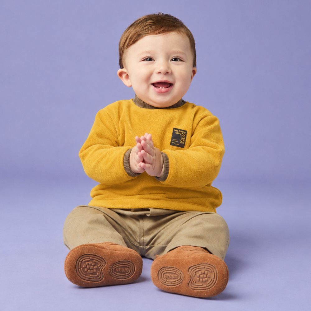 Conjunto Bebê Menino Naran ML Amarelo