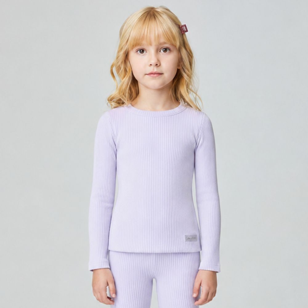 Blusa Infantil Unissex Plissada ML Off-White