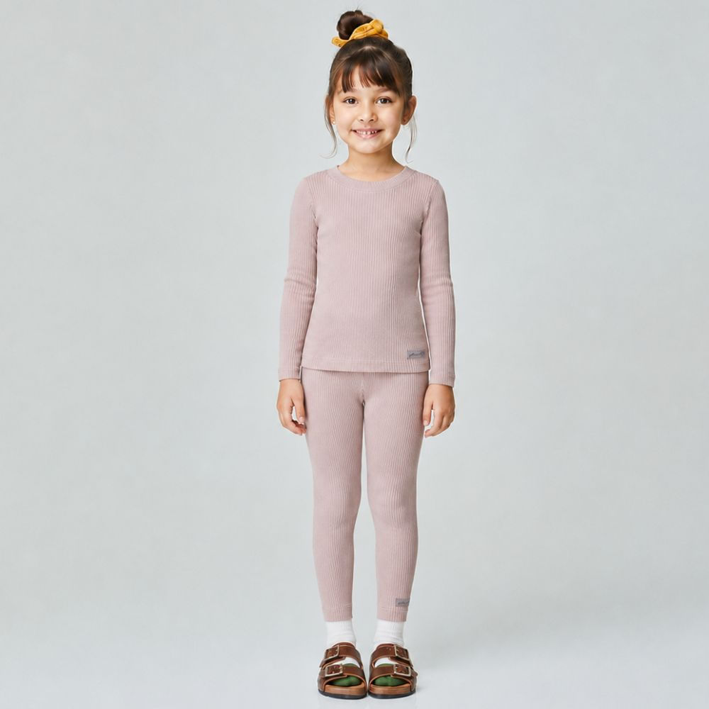 Calça Infantil Unissex Plissada Cru
