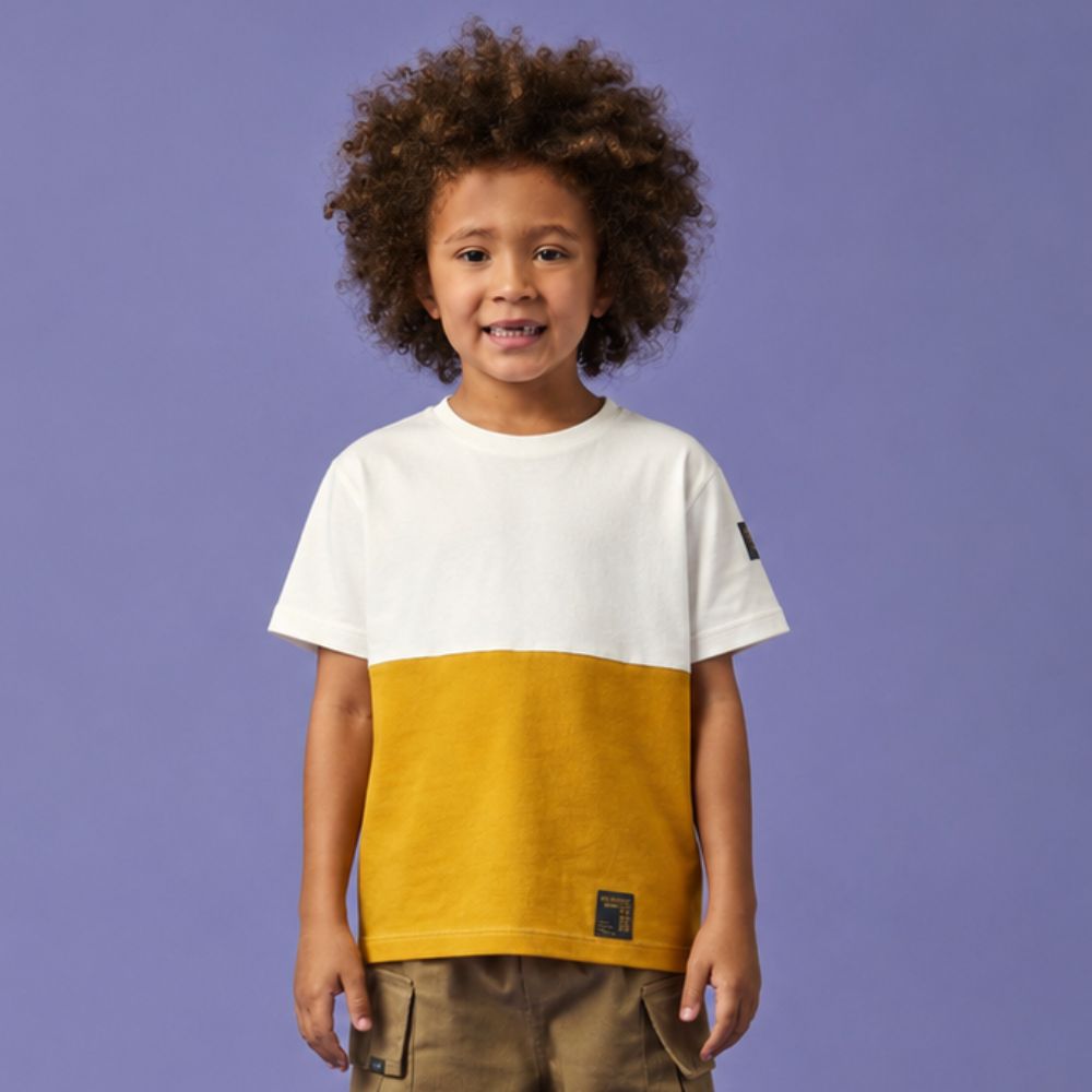 Camiseta Infantil Menino Yum Cru