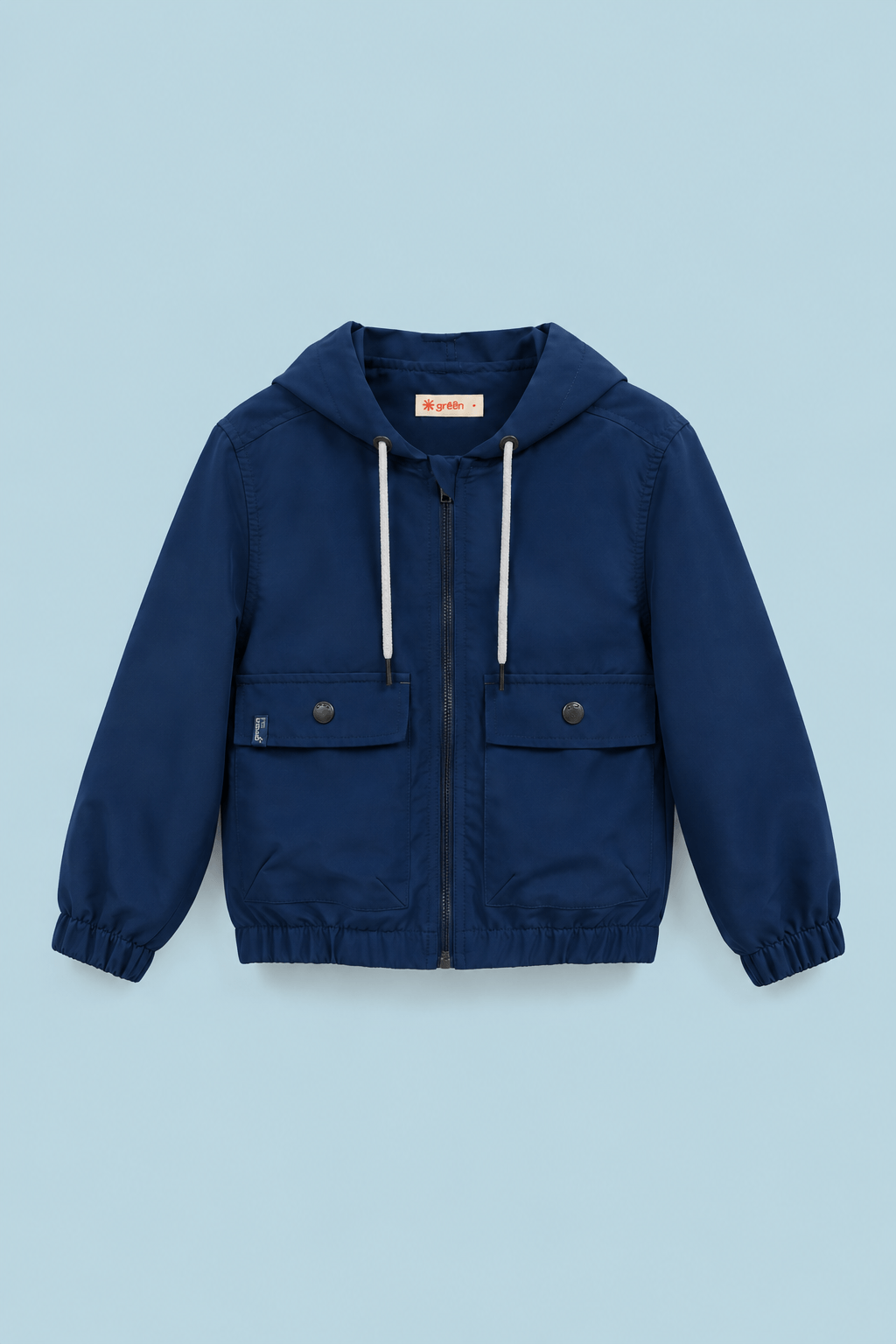 Jaqueta Infantil Unissex Corta Vento Sungreen Azul