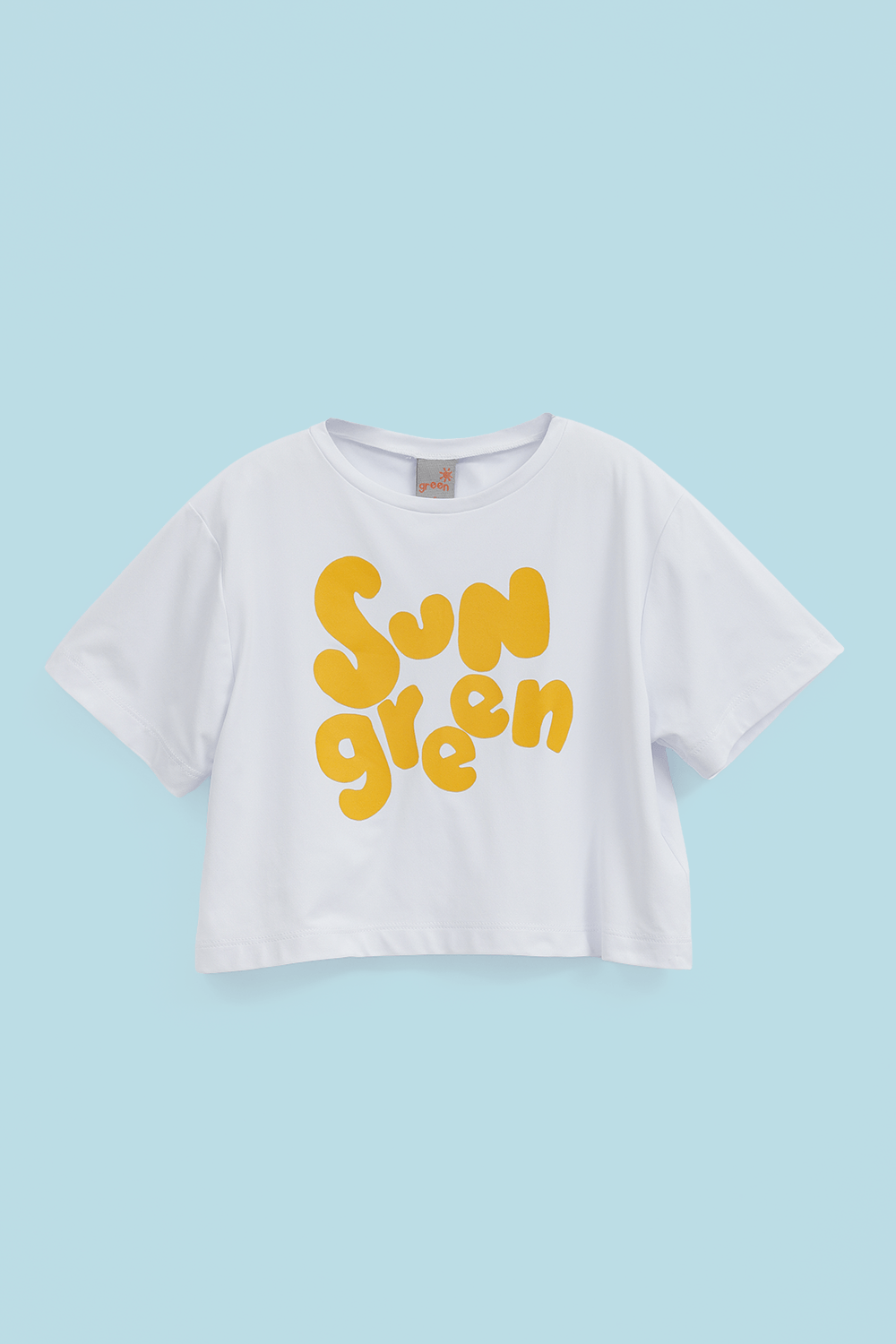 Camiseta Infantil Menina Sungreen Branca