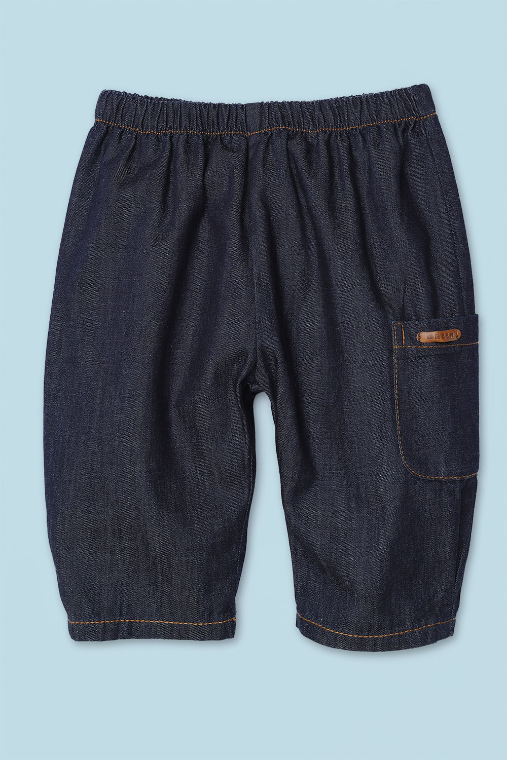 Calça Bebê Unissex Jeans Azul