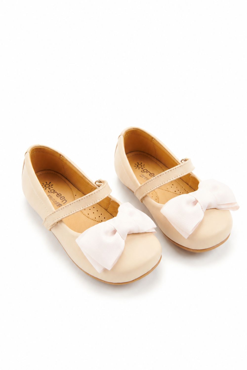 Sapatilha Toddler Boneca Laço Cru