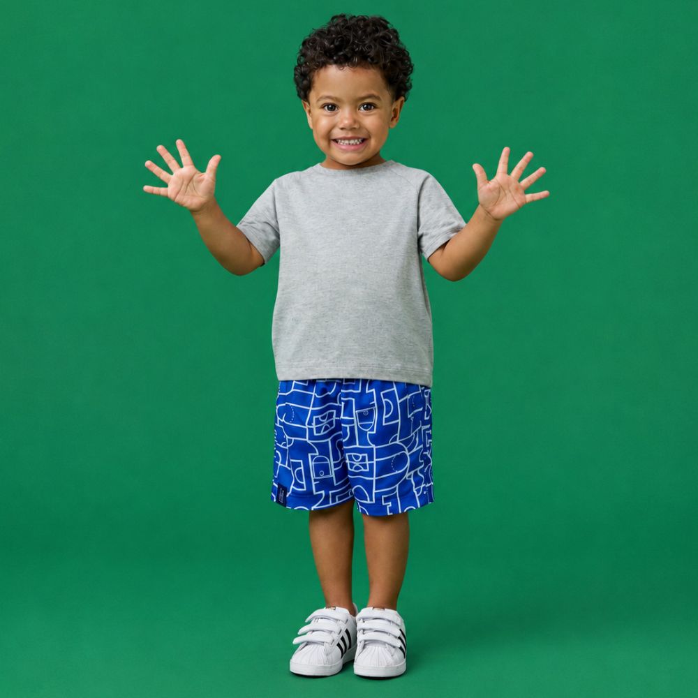 Conjunto Toddler Menino Conjunto 11 Azul