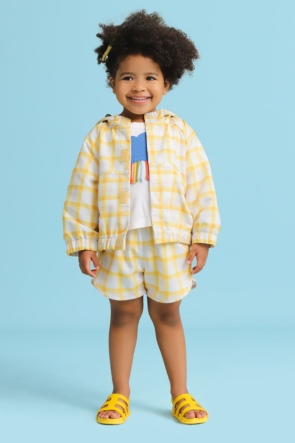 Conjunto Toddler Menina Riviera Amarelo