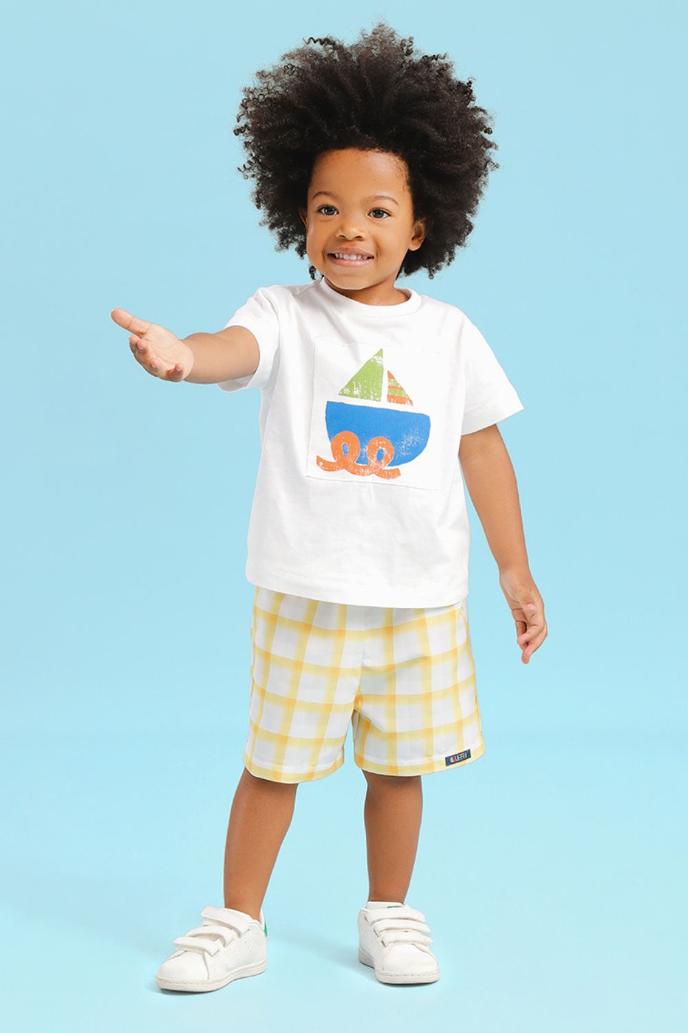 Conjunto Toddler Menino Riviera Amarelo