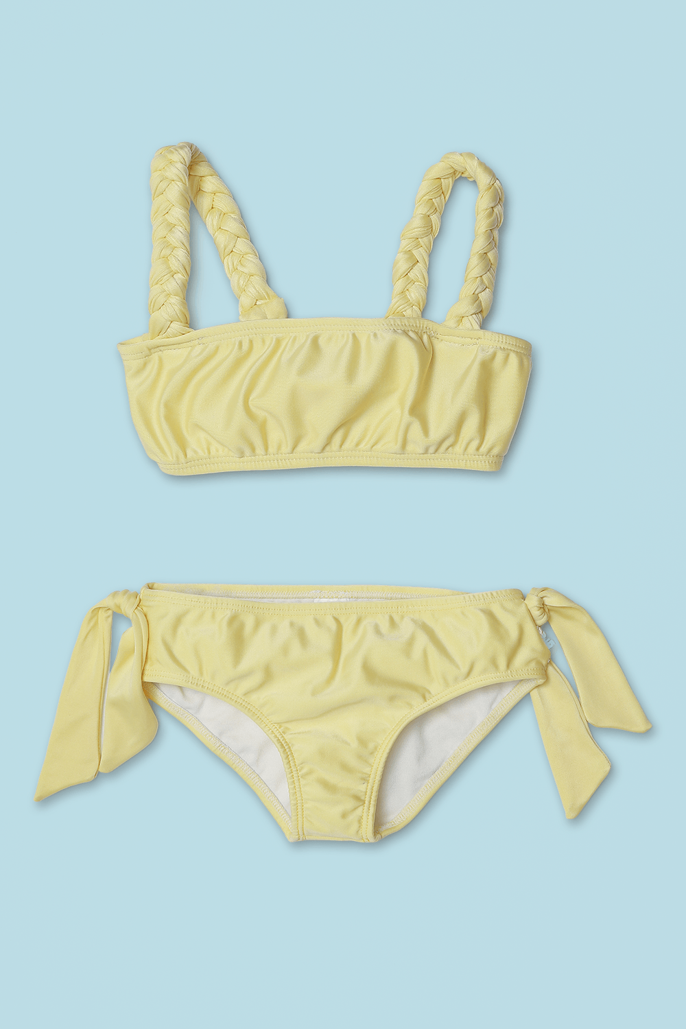 Biquíni Infantil Menina Bela Amarelo