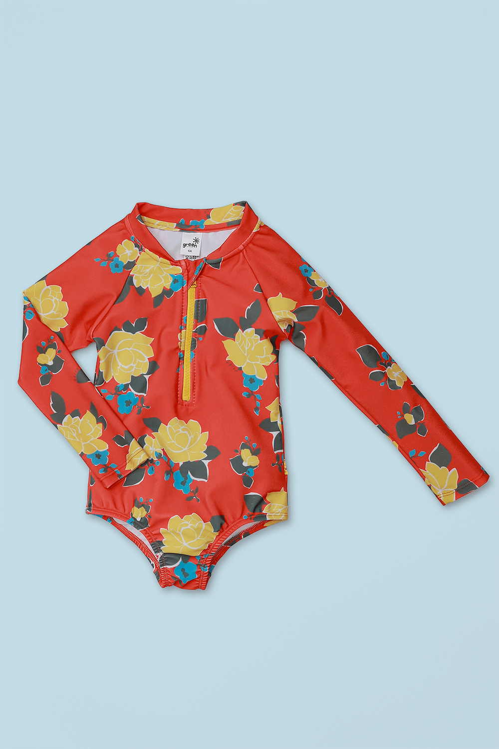 Maiô Infantil Menina Amélie Vermelho