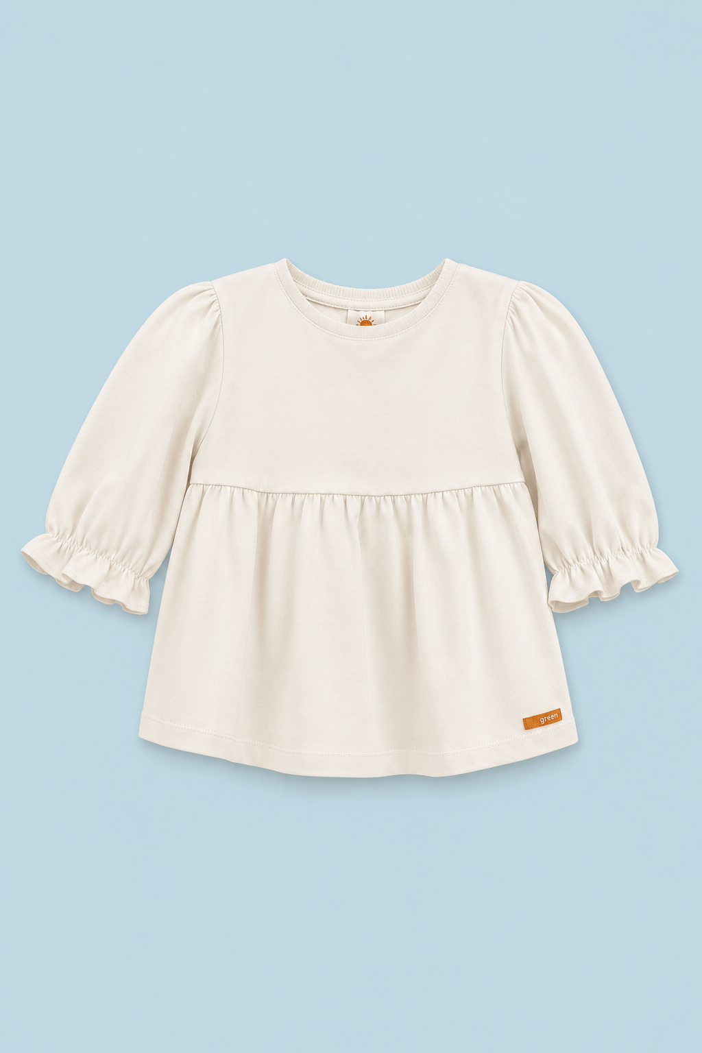 Blusa Infantil Menina Brisa Off-White
