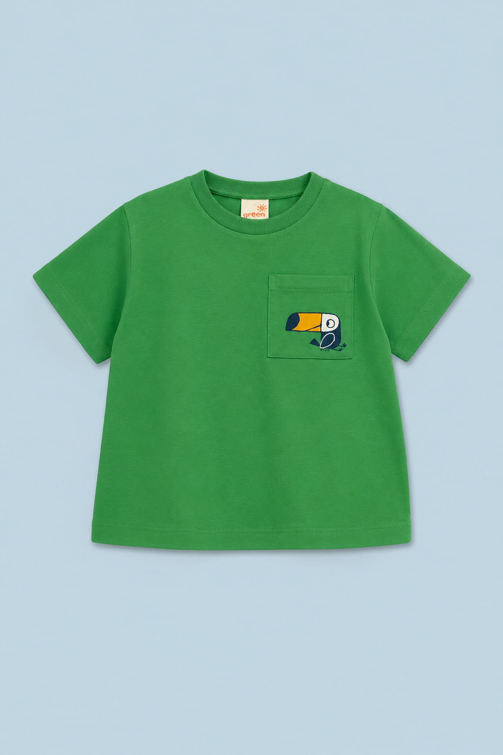 Camiseta Toddler Menino Tucaninho Verde