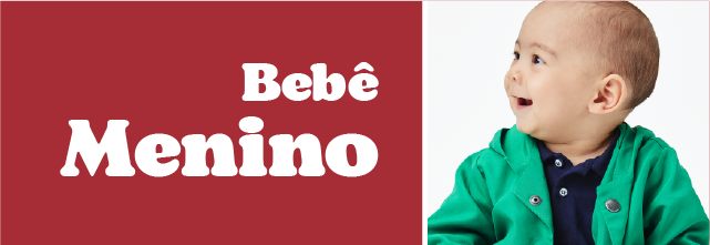 Bebê Menino Até 50% de desconto
